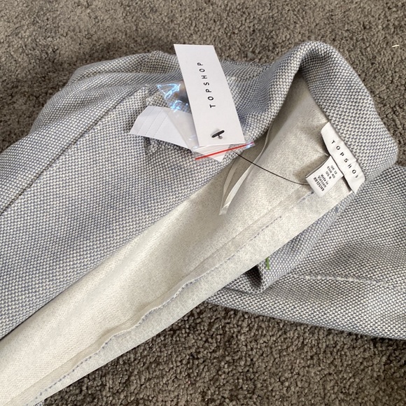 Topshop NWT Super Soft small pattern Blazer Size US 8/UK 12 - Picture 7 of 7